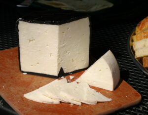 Opening my first Gouda (plus my first Camembert)