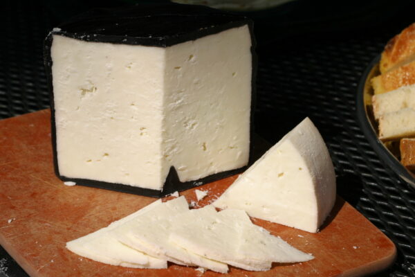 Opening my first Gouda (plus my first Camembert)